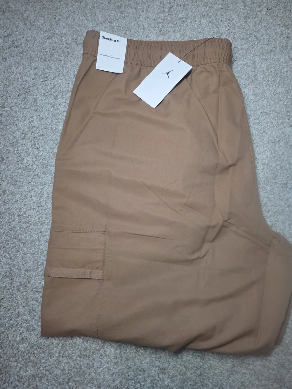 Nike Air Jordan Essentials Woven Cargo Pants Men's M Archaeo Brown FN4539-223
